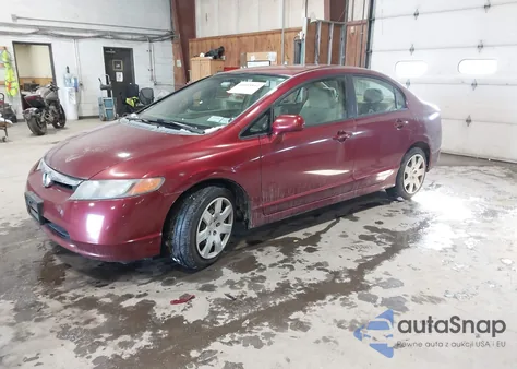 2008 Honda Civic Lx из США, поврежденный, VIN 1HGFA16598L055364